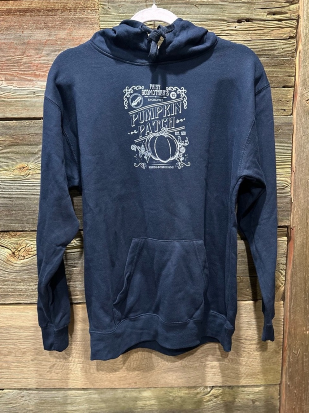 NWOT Disney Bibbidi Bobbido Boo Pumpkin Patch Hoodie Size Small